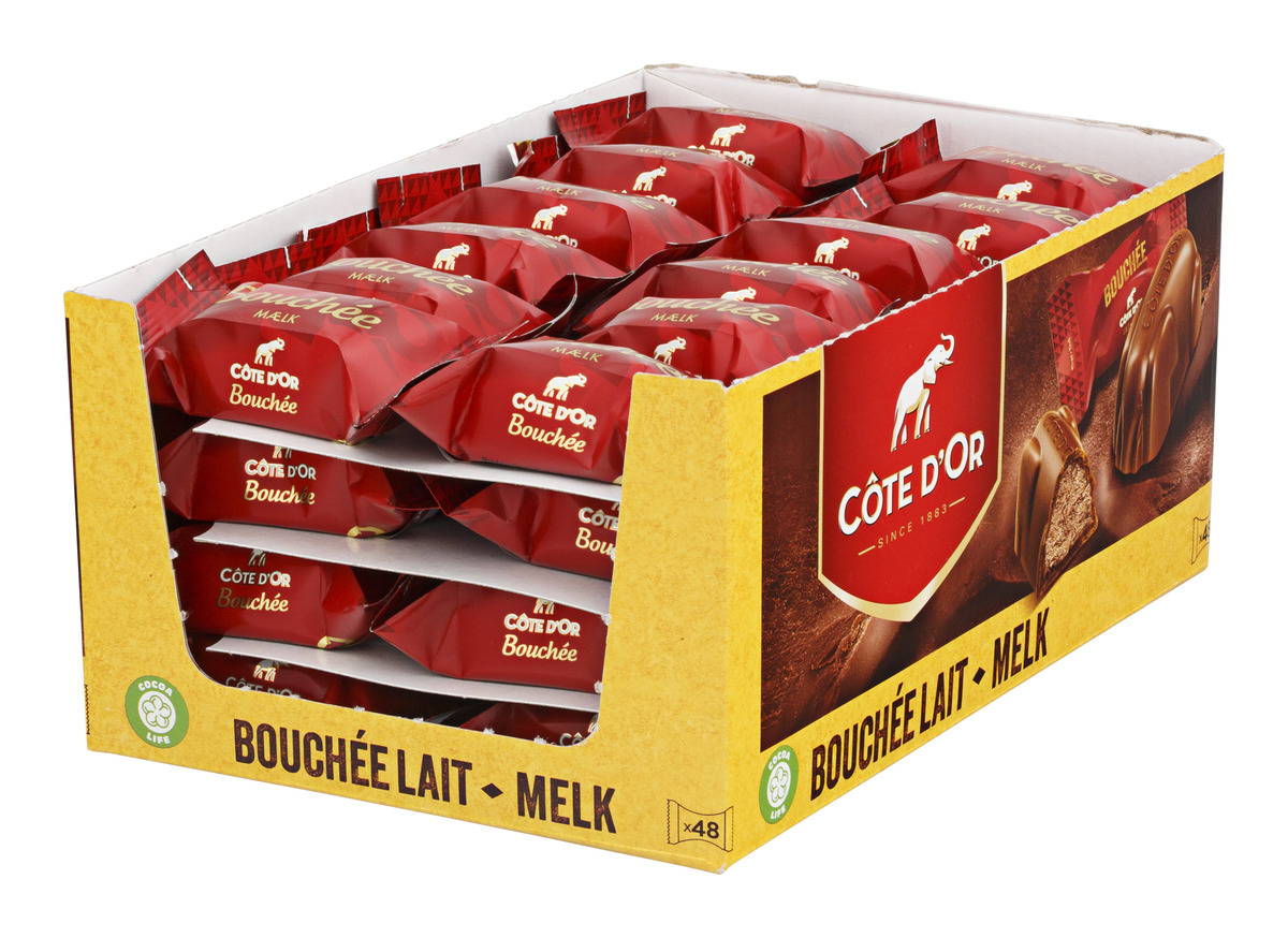 Cote d'Or Bouchée Milk 48x25gr