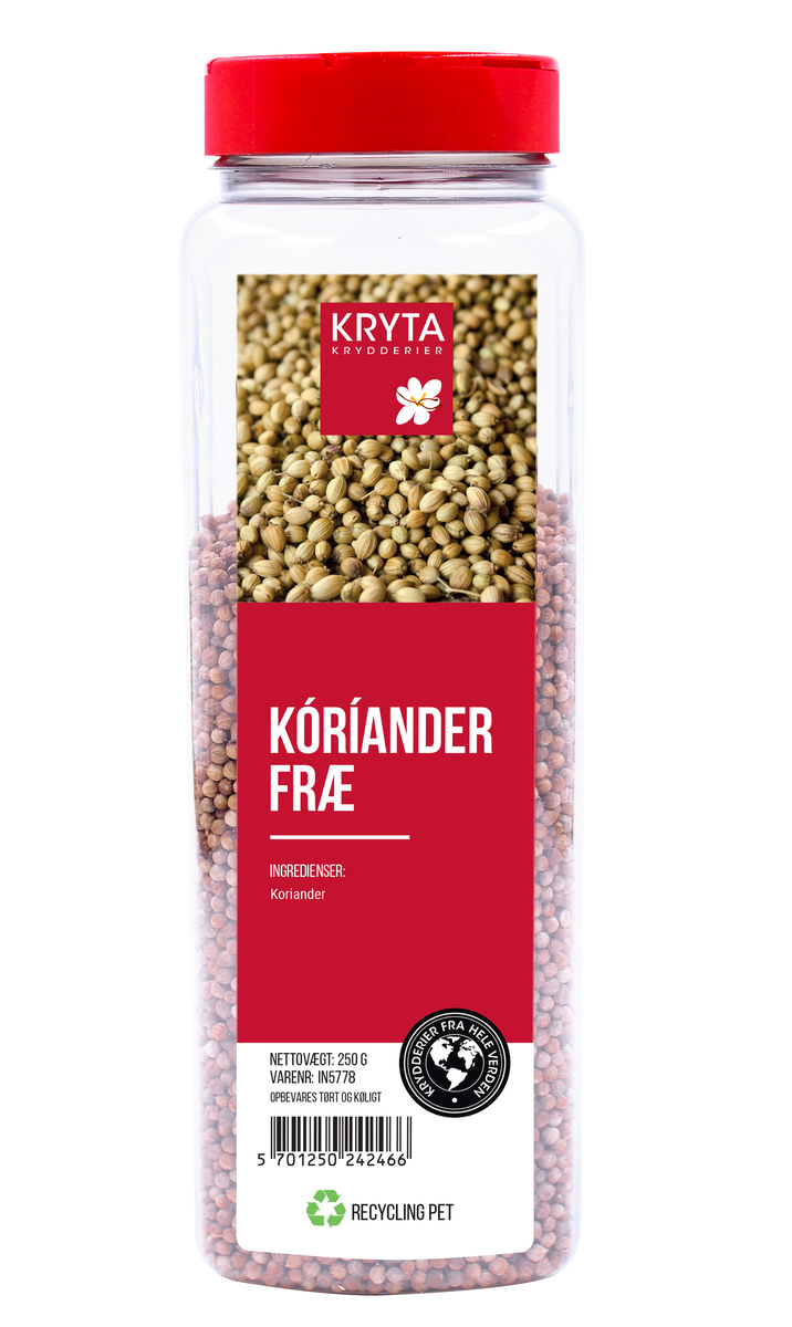 Kryta Kóríanderfræ 9x250g