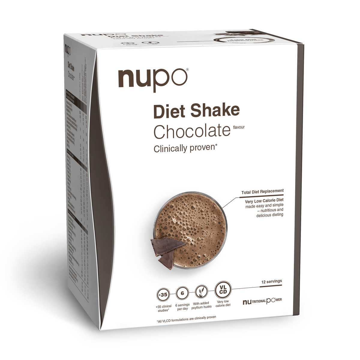 Nupo Diet Shake Cocoa Bréf 4x384gr