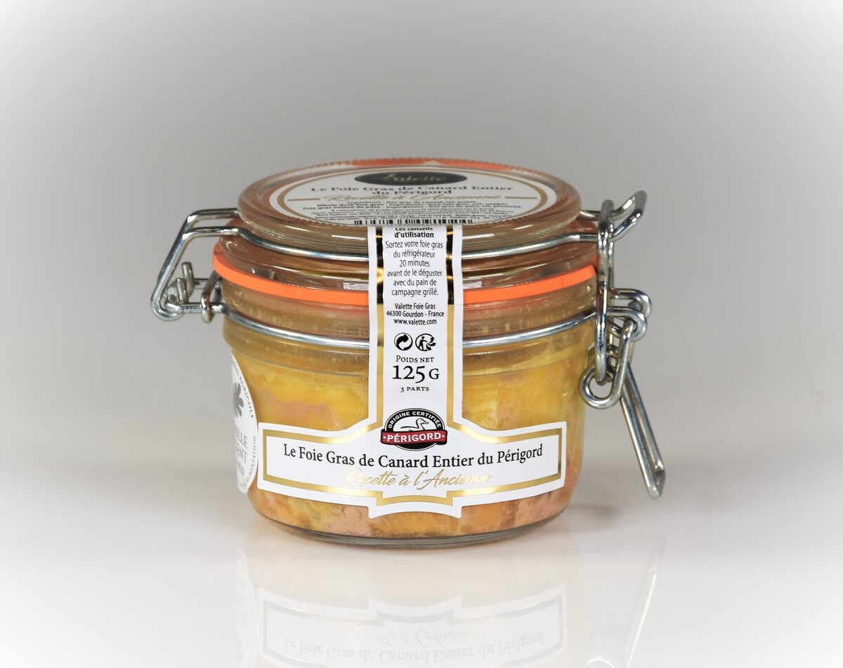 Valette Le Foie gras de canard 8x125gr