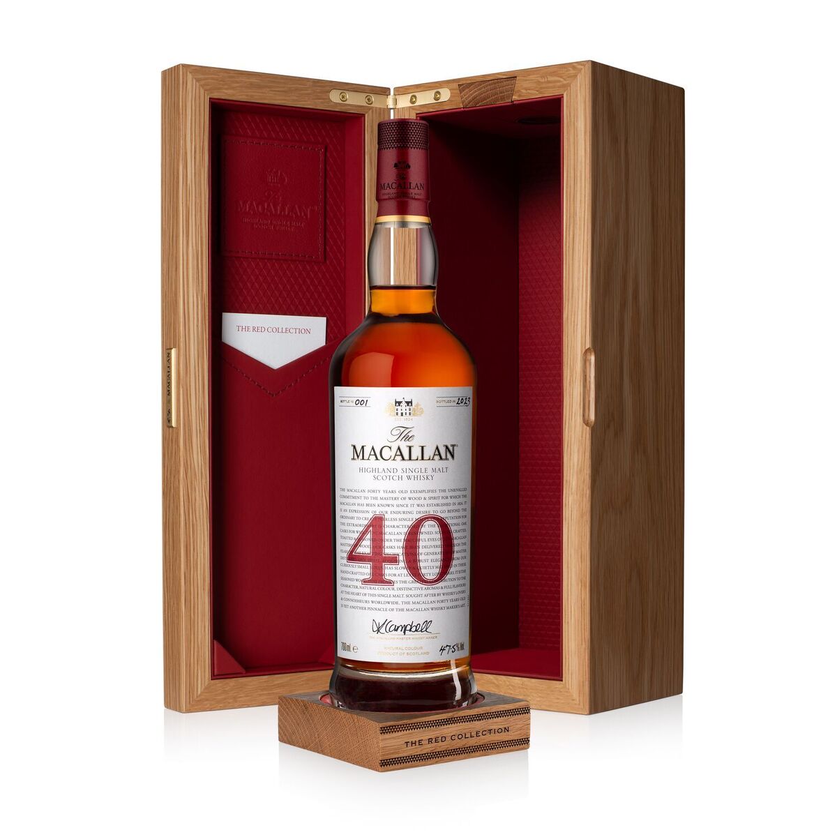 The Macallan 40 ára 6x700ml