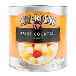 Riverdene fruit cocktail in juice 6x2.5 kg