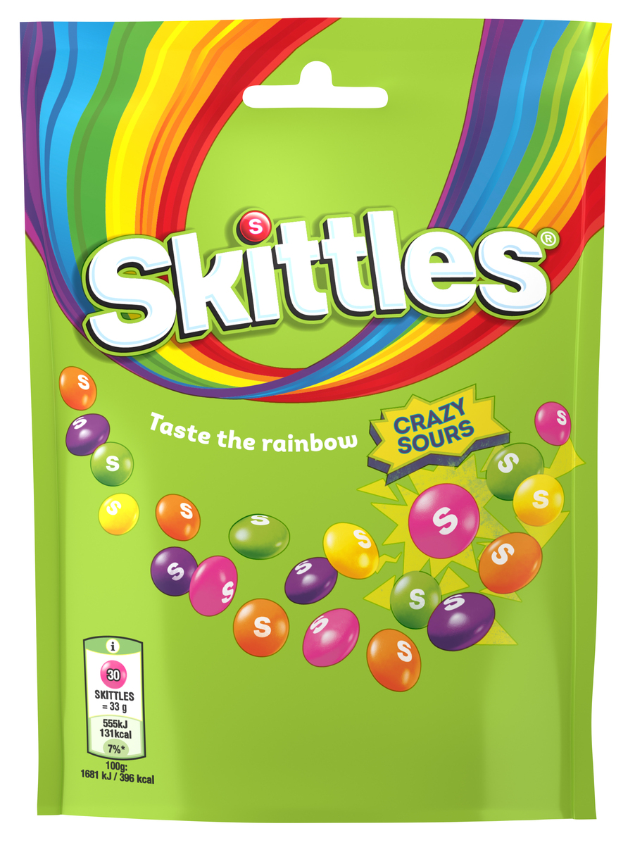 Skittles Crazy Sours 15x152gr
