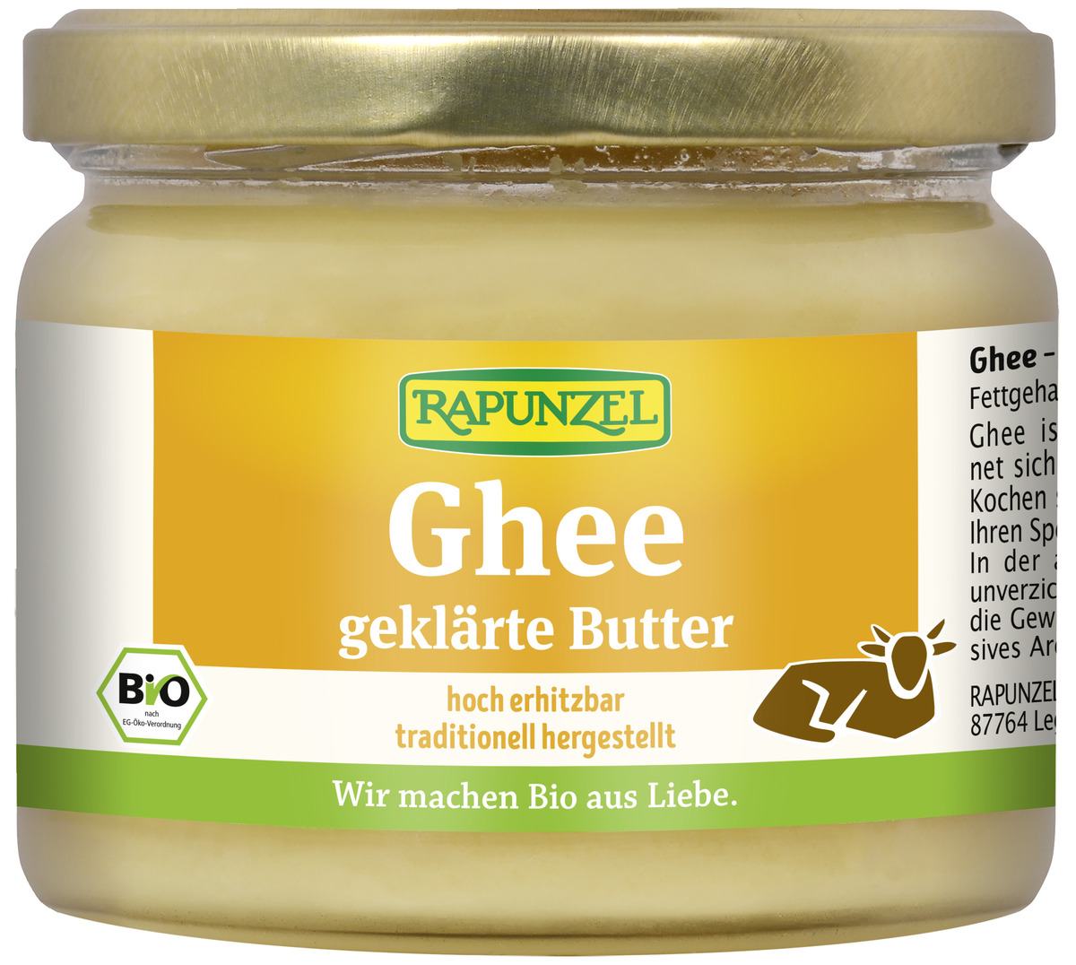 Rapunzel Ghee smjör 6x250g (M)