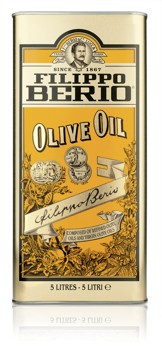 Fil.Berio Pure Ólífuolía Dós GB 4x5l