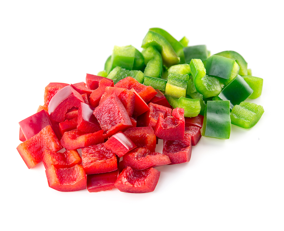 Westfro Paprikuteningar Rauðir/Grænir 4x2,5 kg