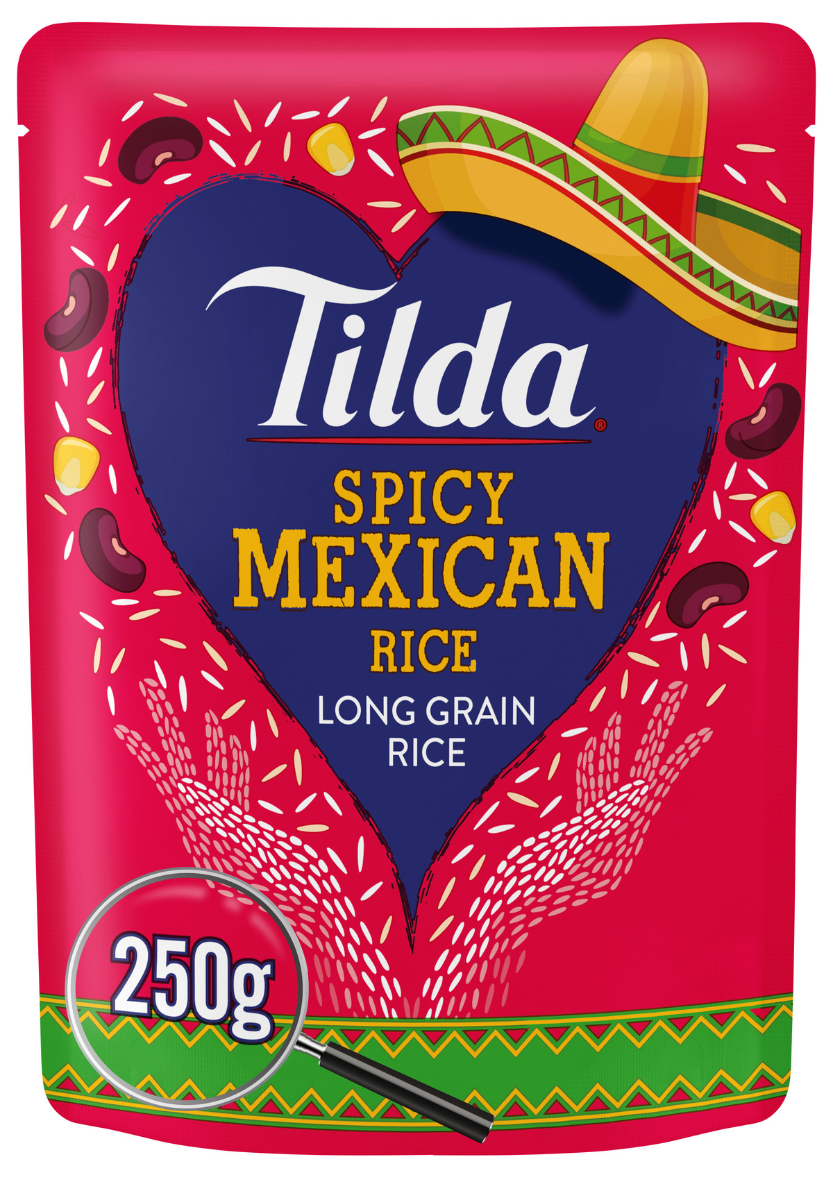 Tilda Steamed - Egg Fried Rice 6x250gr