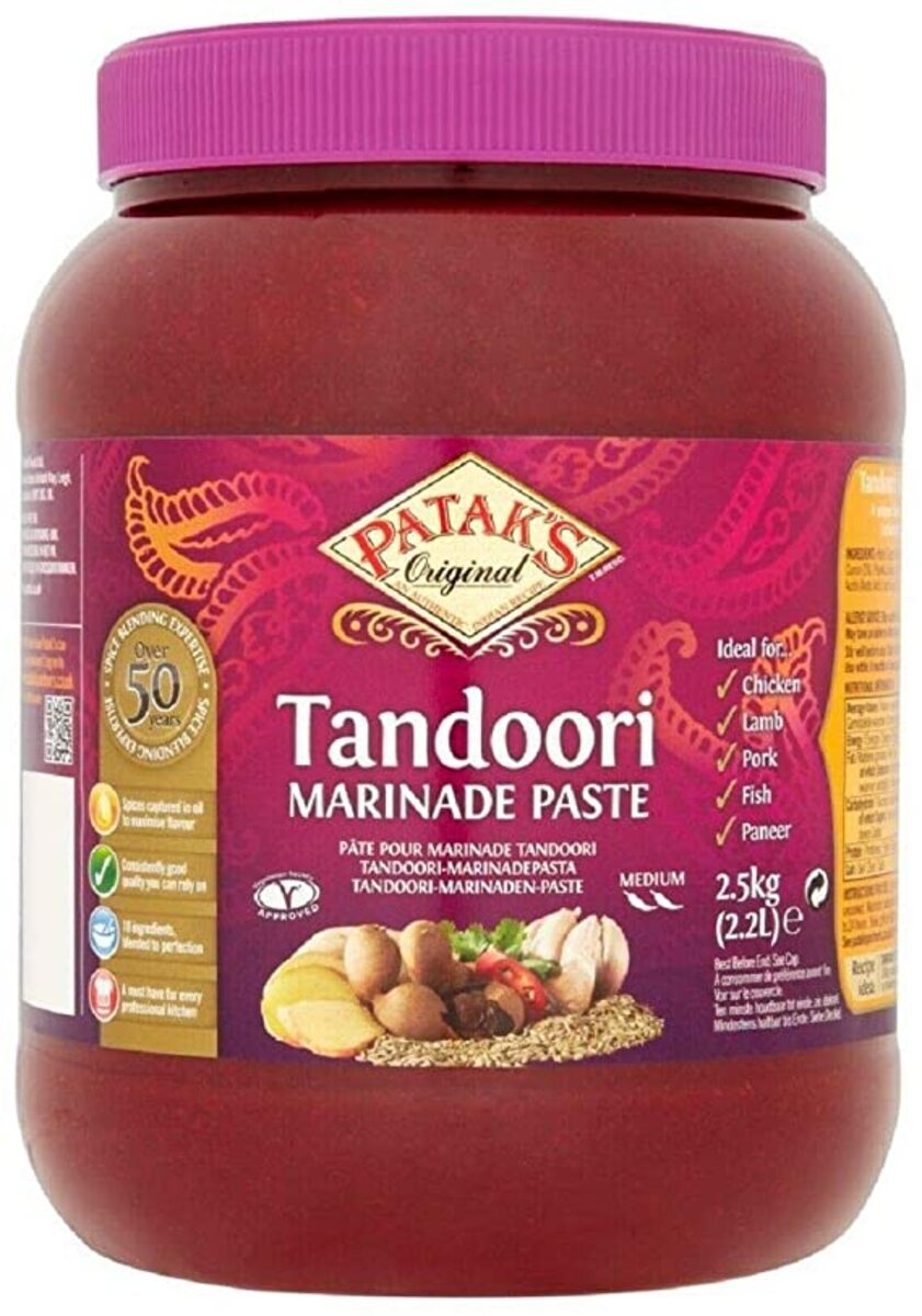 Pataks Tandoori Paste 2x2,58kg