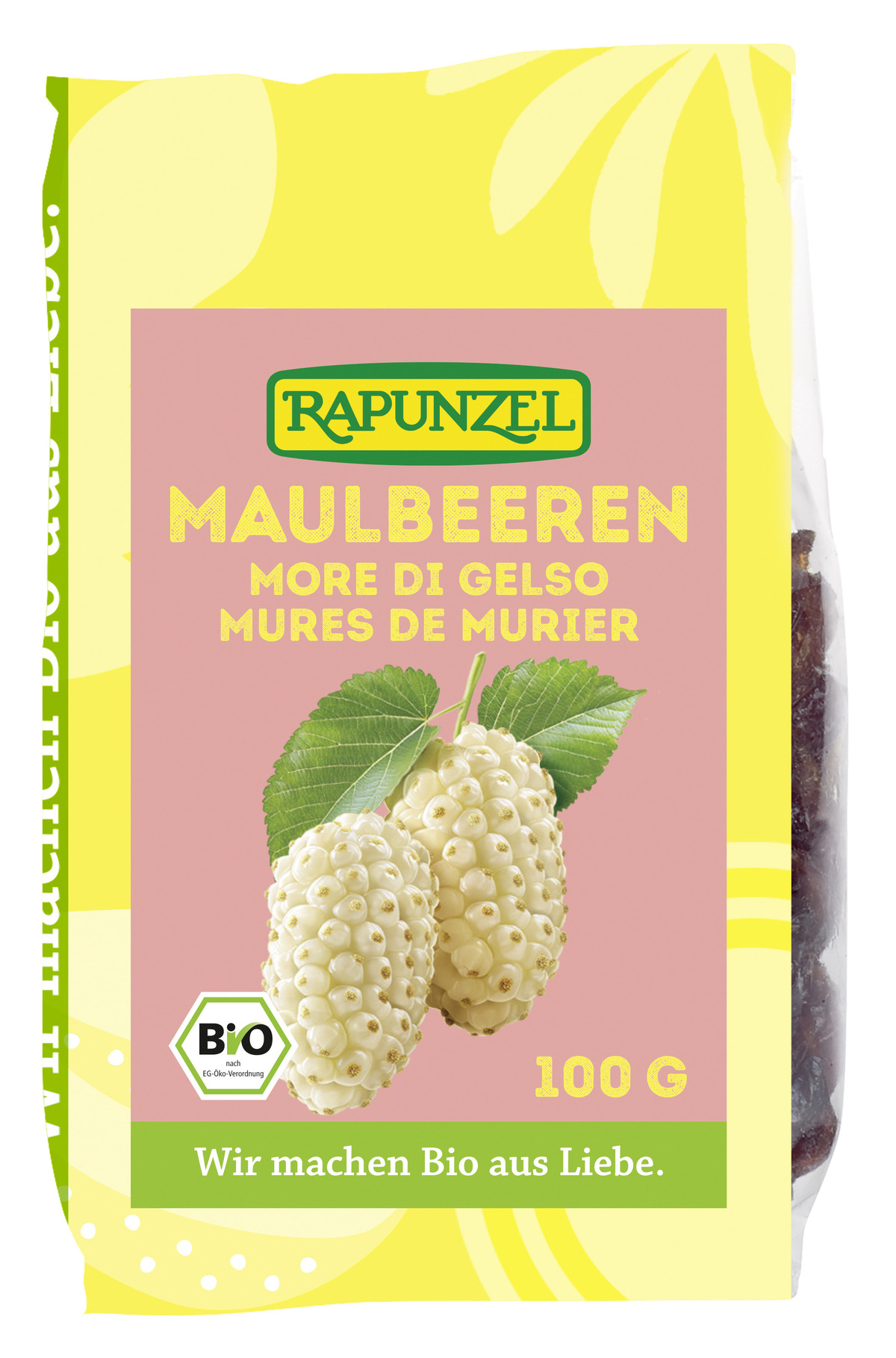 Rapunzel Þurrkuð Mórber 8x100gr (M)