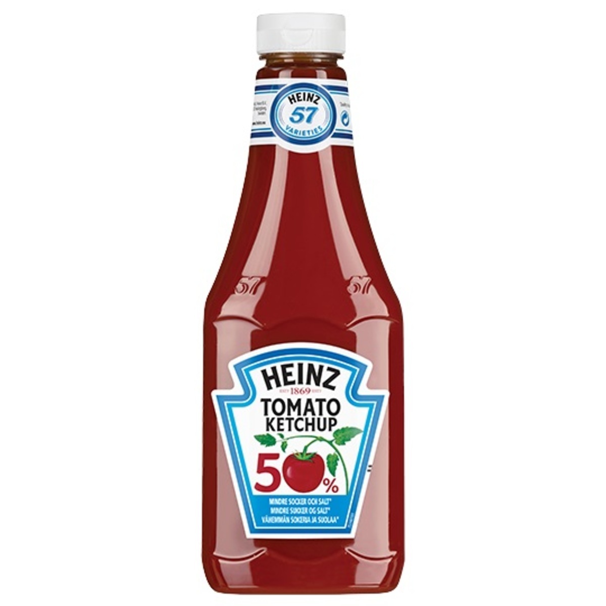 Heinz Tómatsósa minni sykur&salt 8x1kg