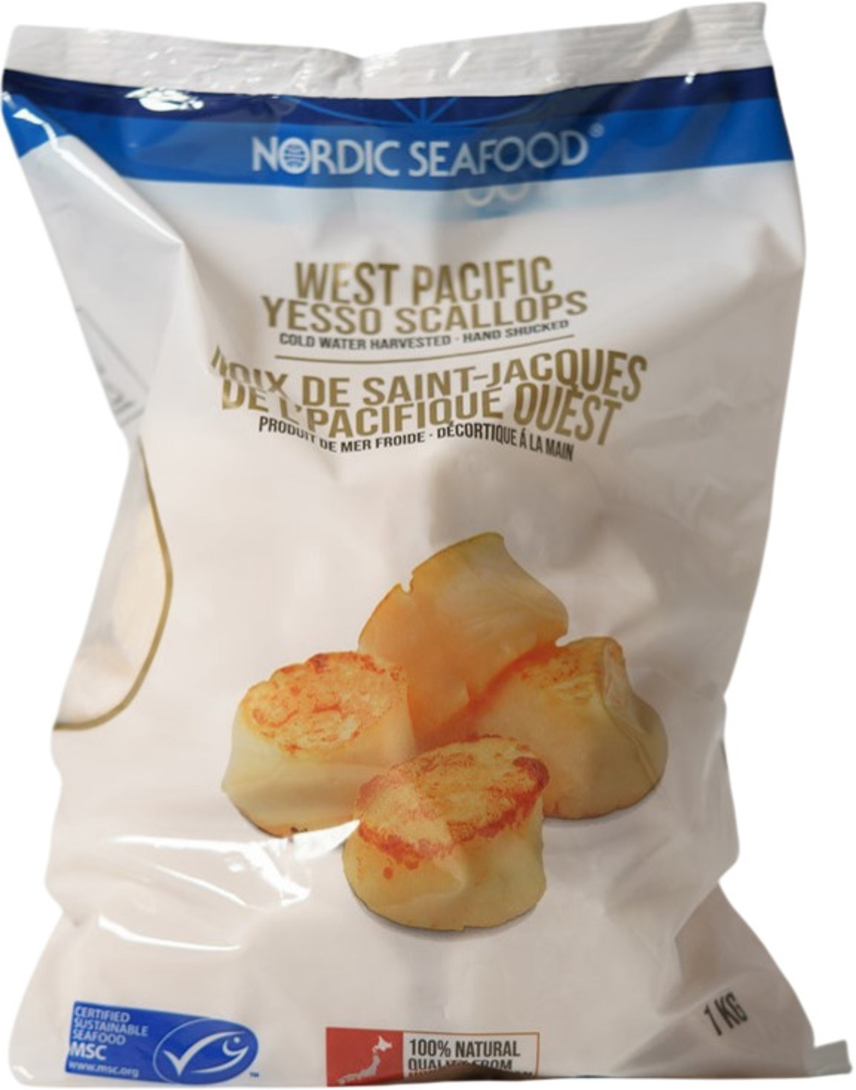 Hörpuskel 10/20 Sjófryst 10x1kg