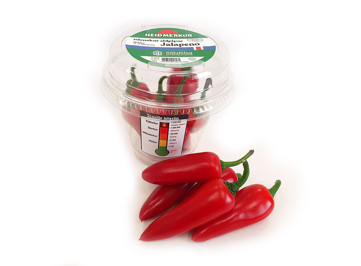 Paprika Græn erl. kg/ks