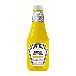 Heinz Yellow Mustard Mild 6x875ml
