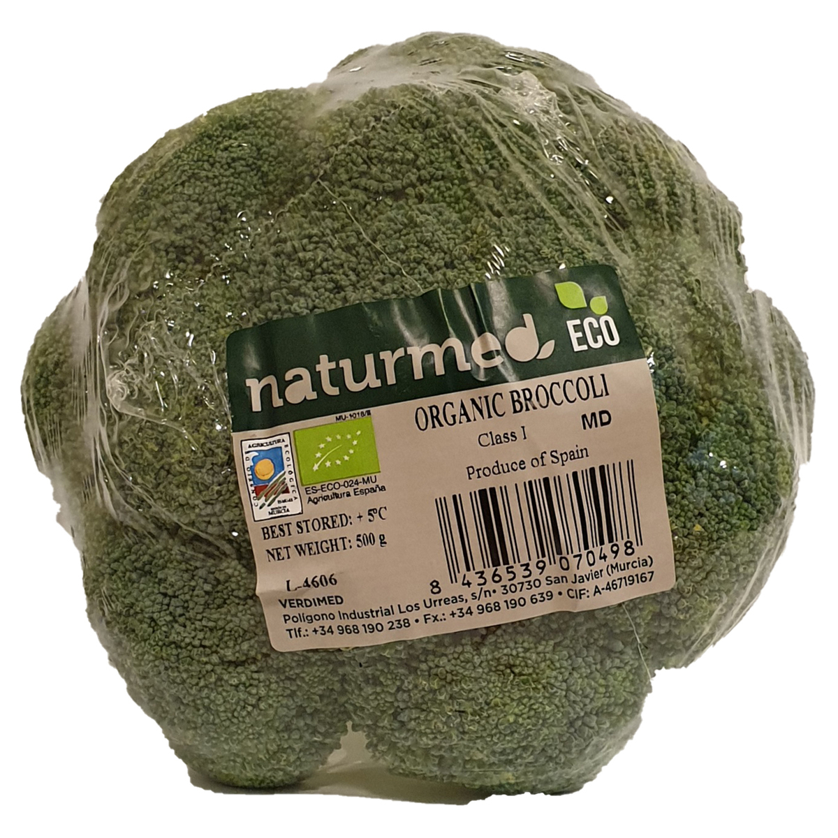 Lífrænt Spergilkál 10x500gr