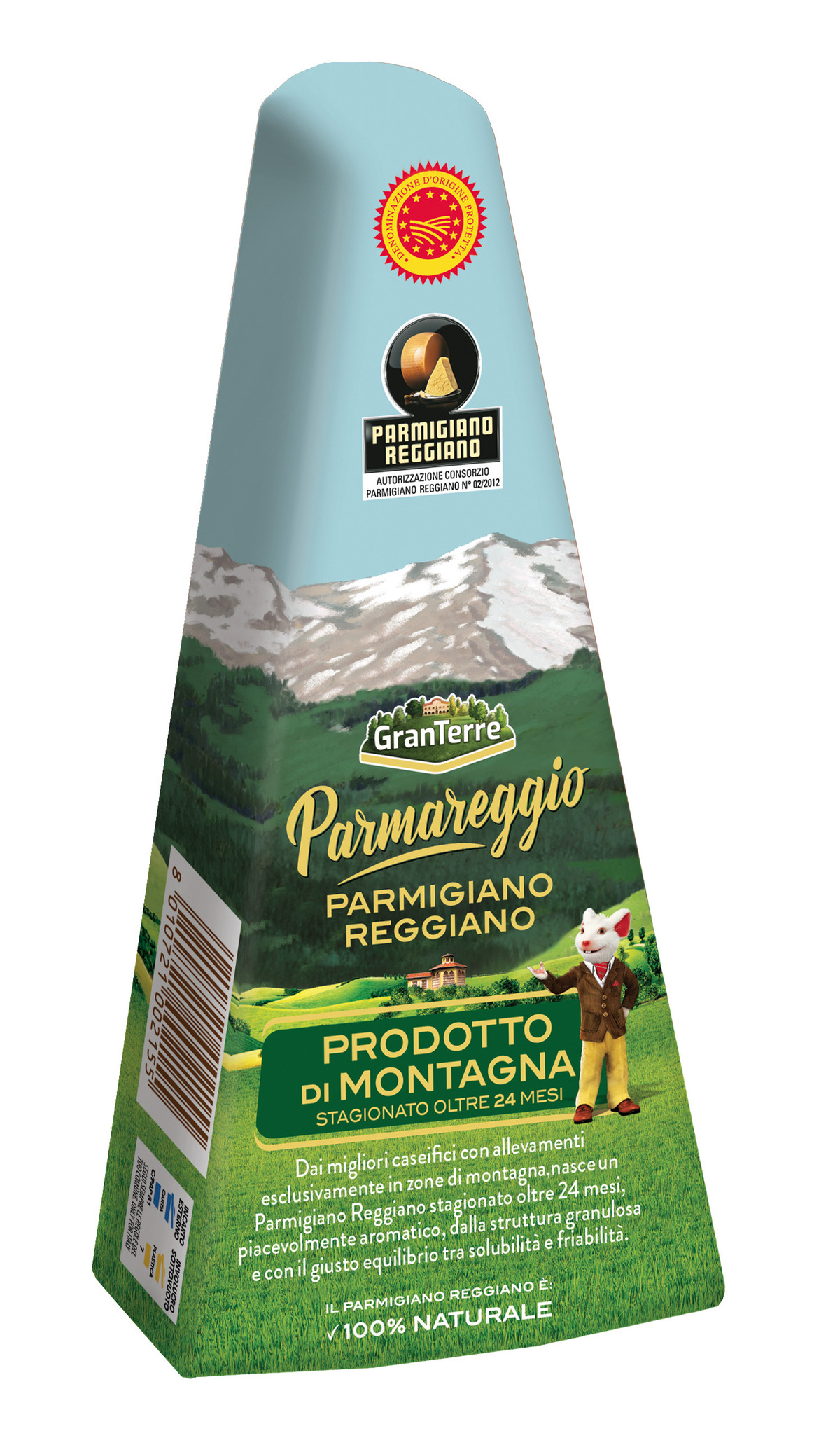 Parmareggio Montagna 12x250g