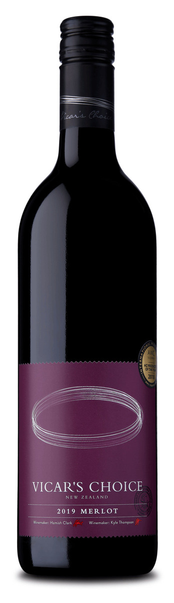 Saint Clair Vicar's Choice Merlot 2017 12x750ml