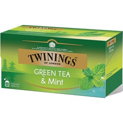 Twinings Green Tea Mint 12x25stk