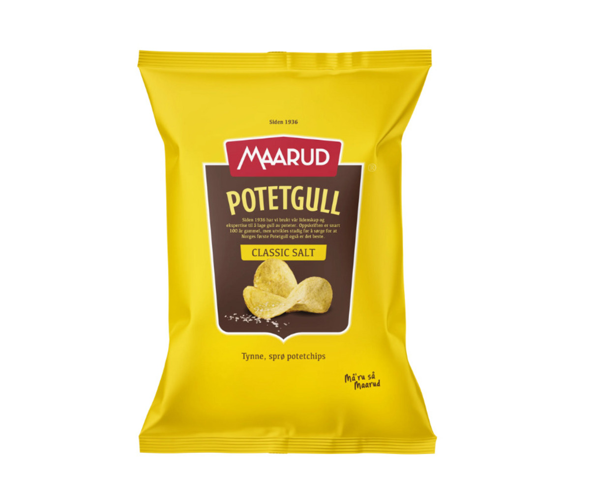 Maarud Flögur Salt 20x40g