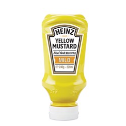 Heinz Yellow Mustard 8x220ml