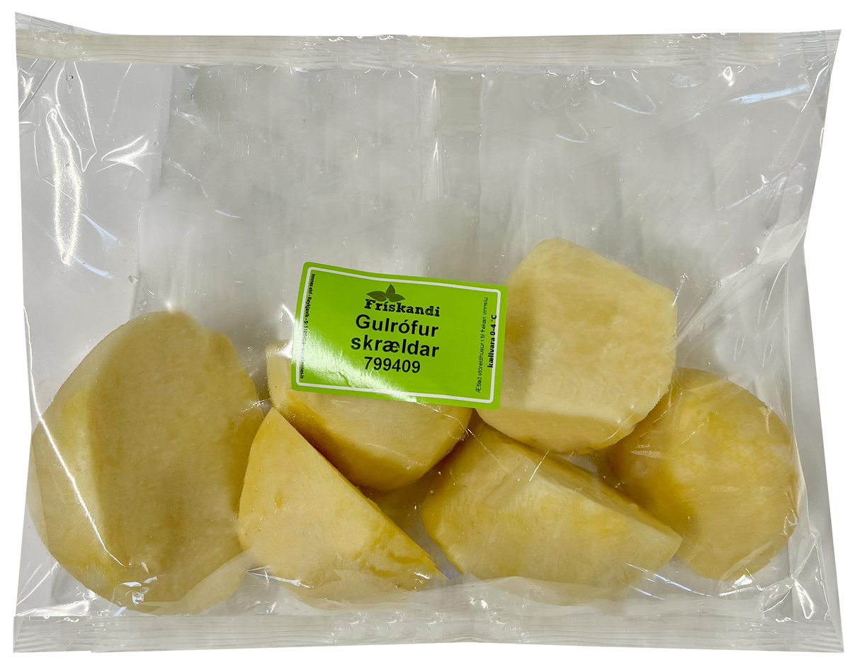 Gulrófur skrældar 5kg (P)