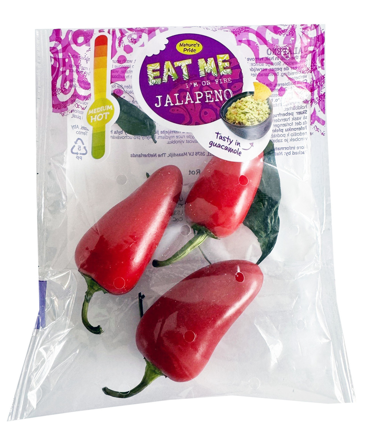 Jalapeno rauður 8x50gr