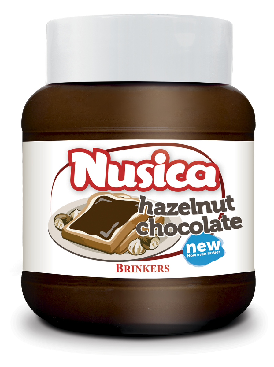 Nusica Súkkulaðismjör Heslihnetur 12x400gr