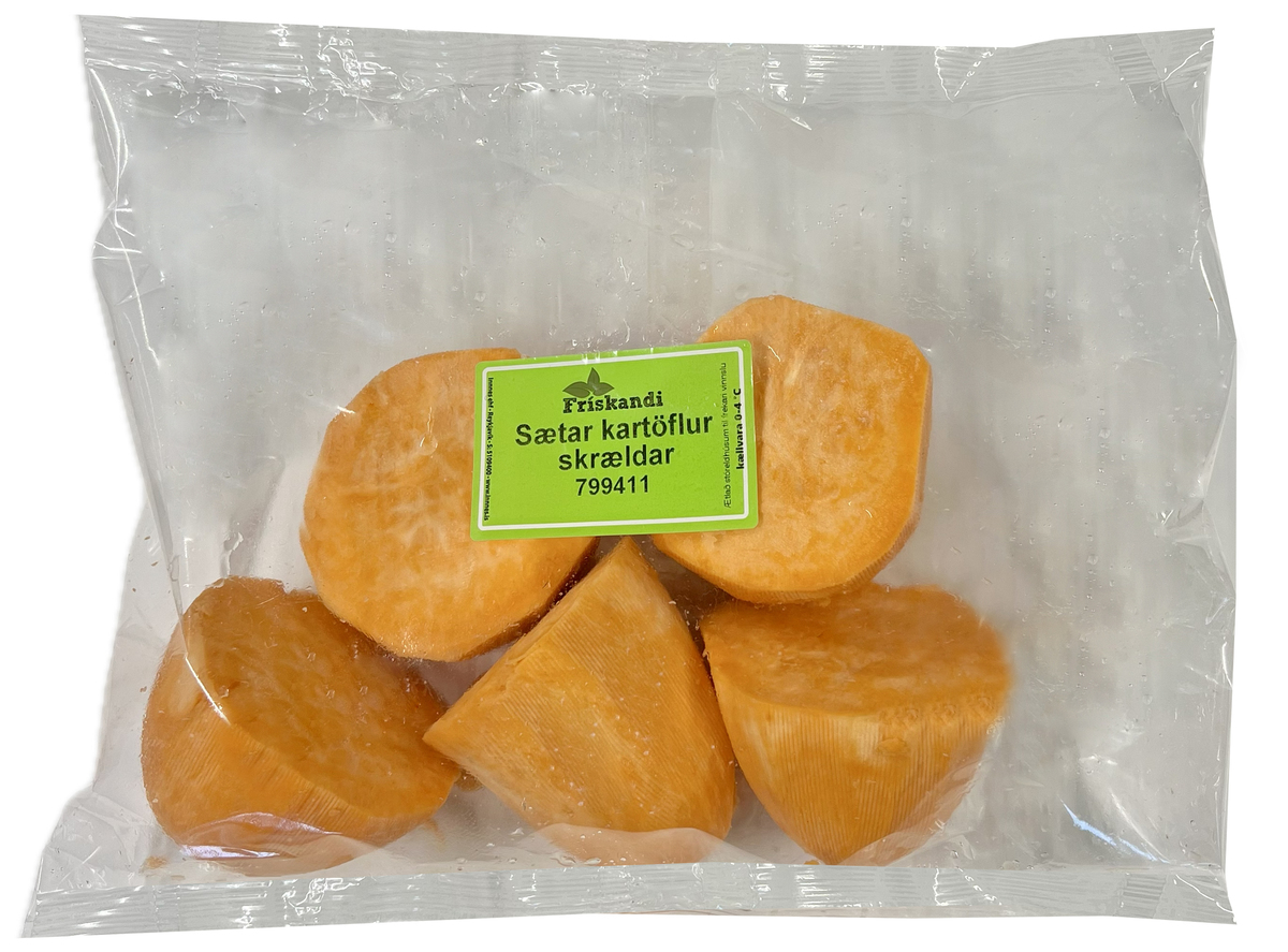 Sætar kartöflur skrældar 5kg (P)