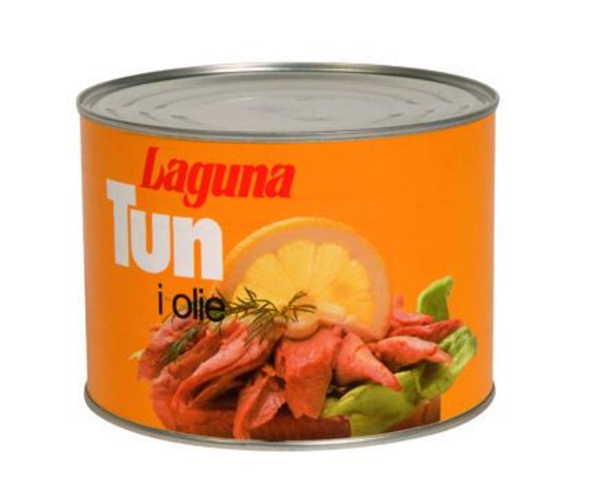 Túnfiskur í Olíu 6x1,7kg. Dós