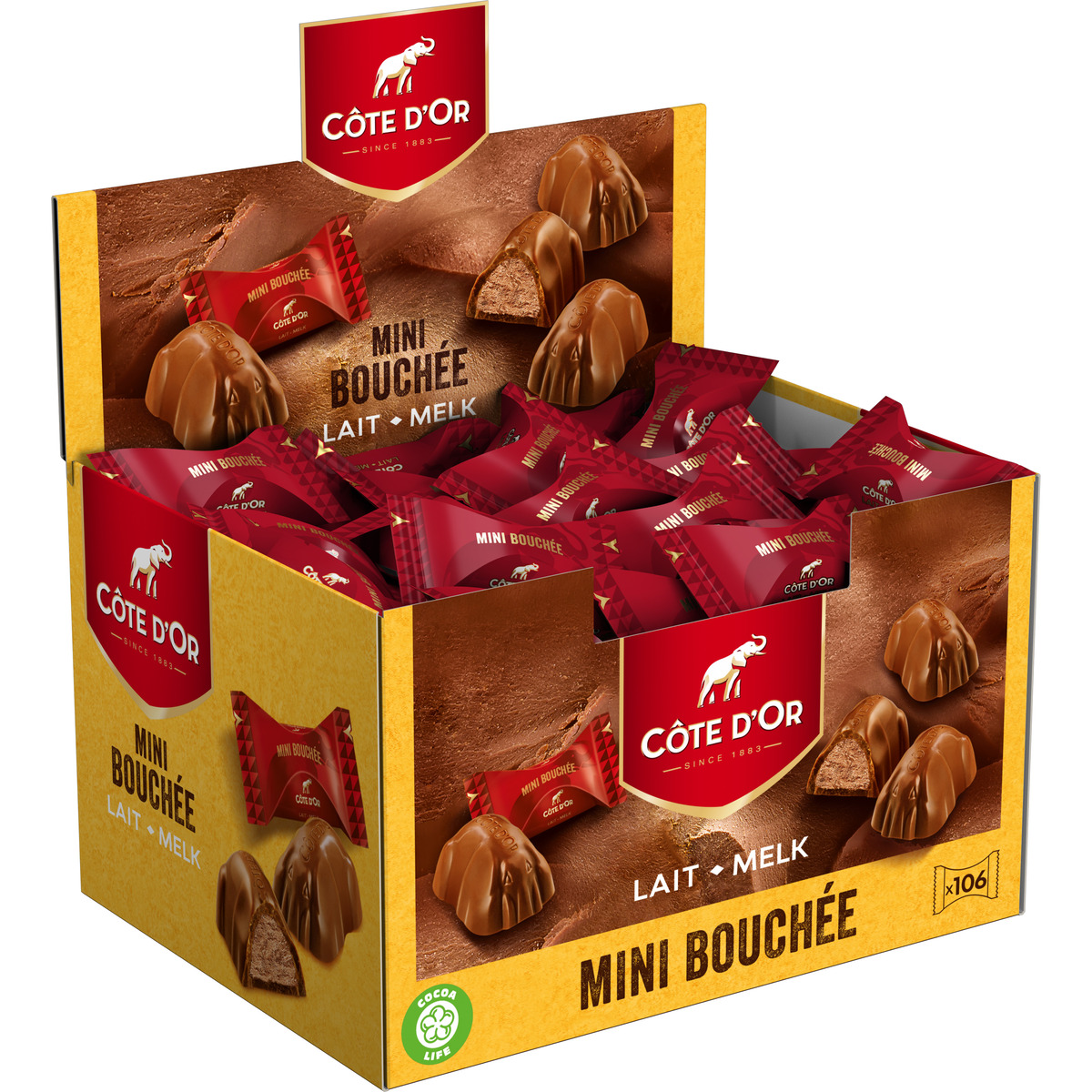 Cote d'Or Bouchée Milk Mini 106x9,5gr