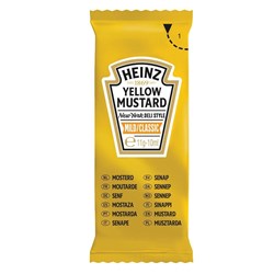 Heinz Yellow Mustard Mild 200x10g