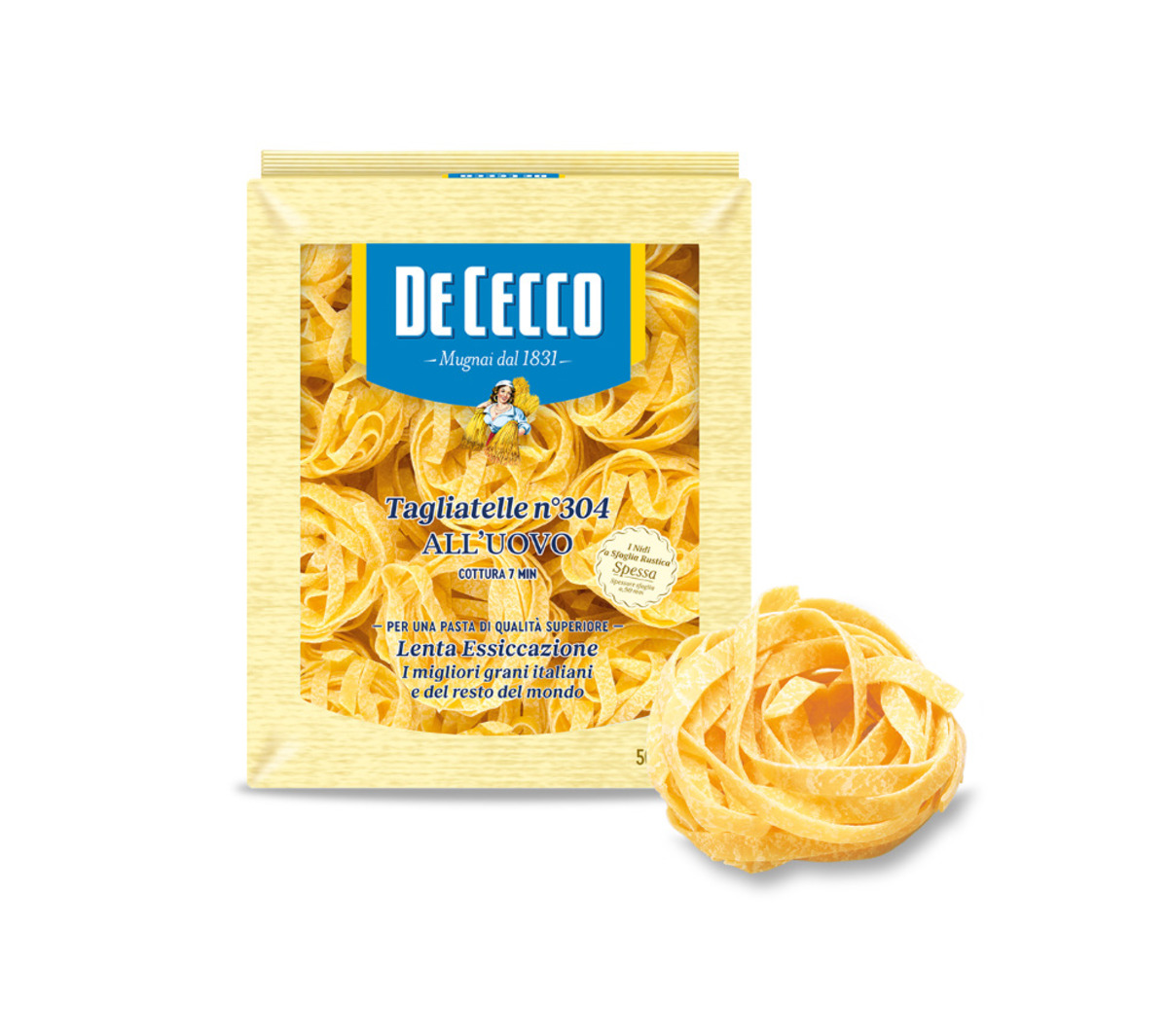 De Cecco Tagliatelle Eggja 8x500g