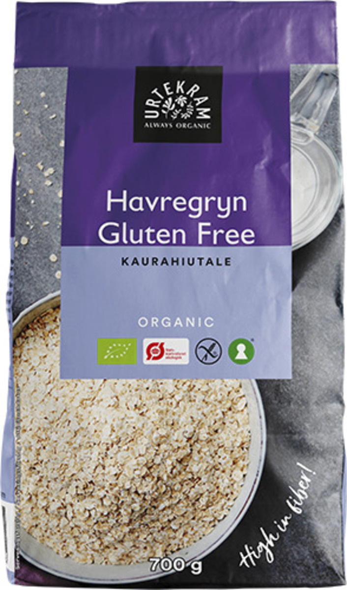Urtekram Tröllahafrar Glútenlausir  6x700gr
