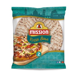 Mission Pizza Base Wheat 24cm 18x230g