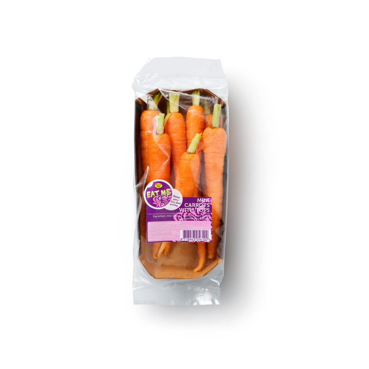 Gulrætur Mini Regnboga 6x200gr