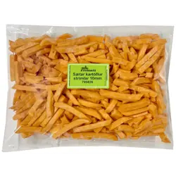 Sætar kartöflur strimlar 10mm 3kg (P)