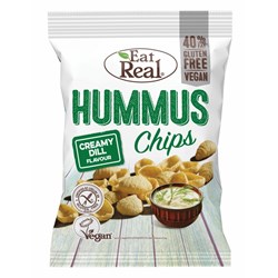 Eat Real Hummus Chips Creamy Dill 10 X 135G