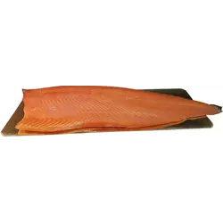 Taðreyktur lax heil flök (vigtarvara) 0,8-1,2kg 10kg/ks