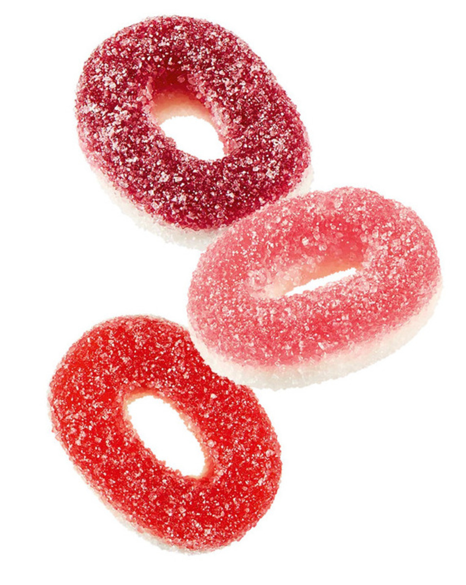 Trolli Red Fruit Mini Rings 6x1kg