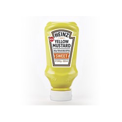 Heinz Yellow Mustard Sweet 8x220ml