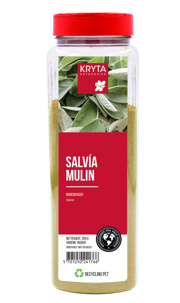 Kryta Salvía duft - Salvie stødt 9x350g