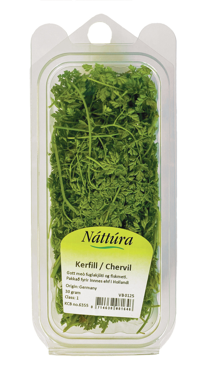 Náttúra Kerfill (chervil)12x30gr (FL)