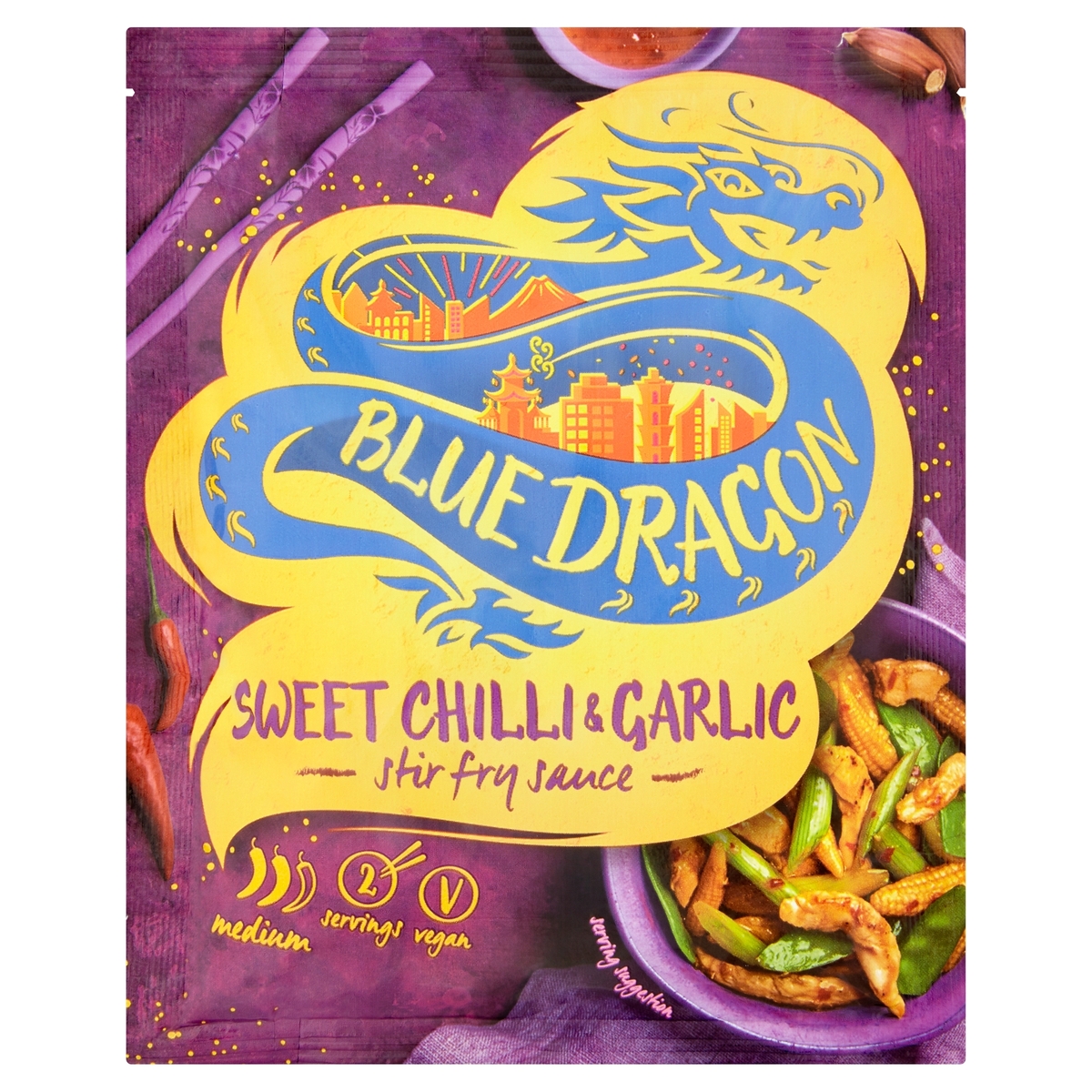 Blue Dragon Sweet Chilli & Garlic WOK 12x120gr