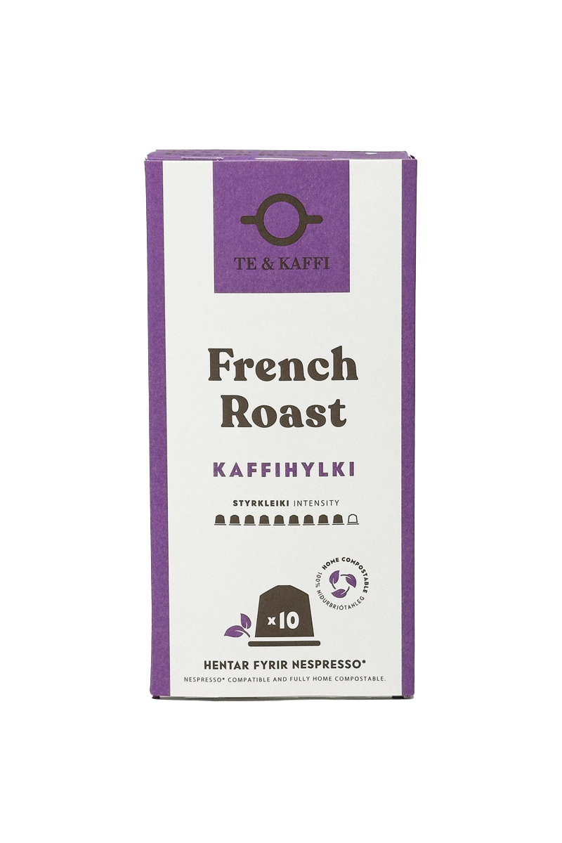 Te & Kaffi French Roast Kaffihylki 20x10 stk