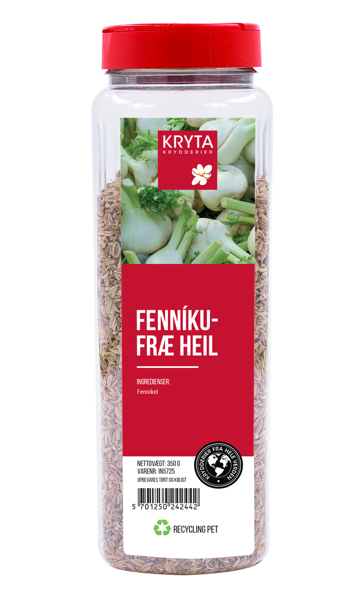 Kryta Fenníkufræ, heil 9x350g