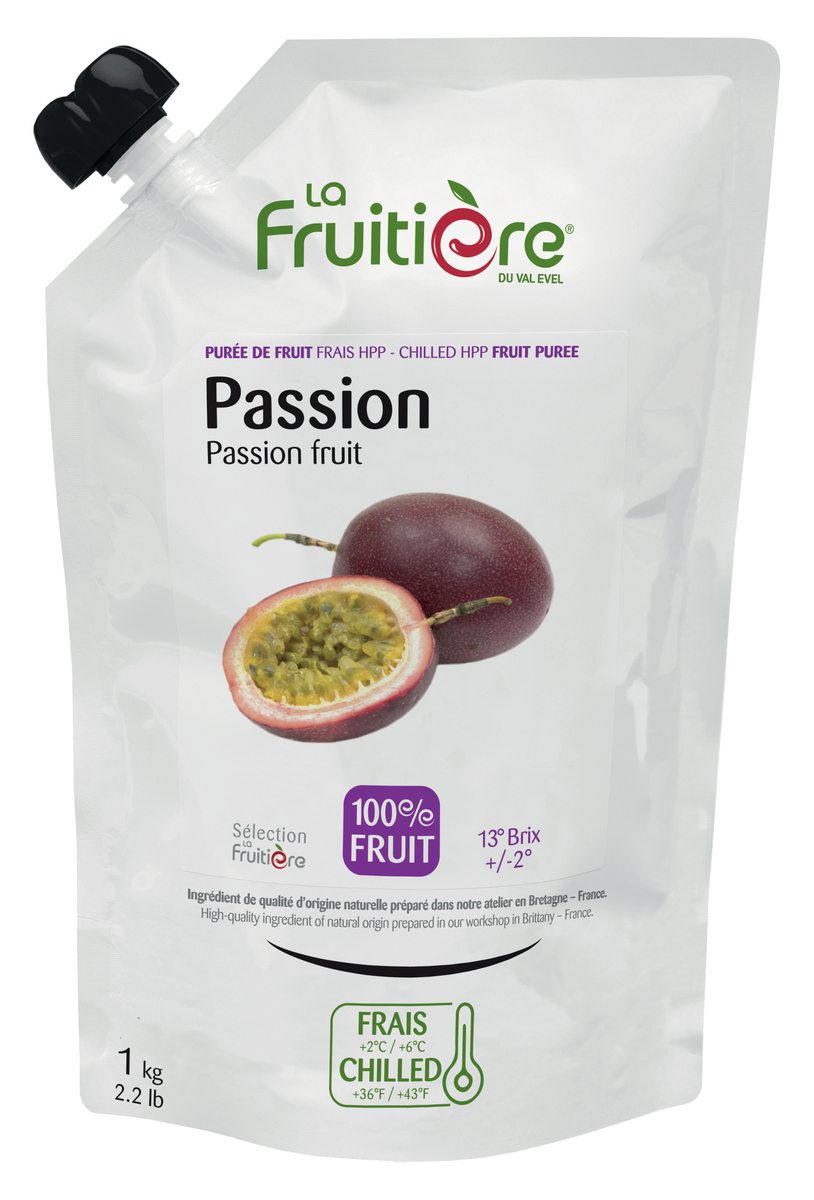 La Fruitiere 100% Passion puree 6x1kg