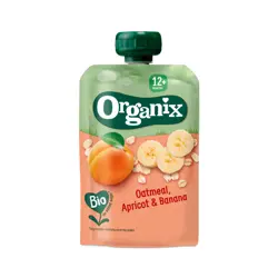 Organix Hafra, Aprikósu og Banana Skvísa 6x100g