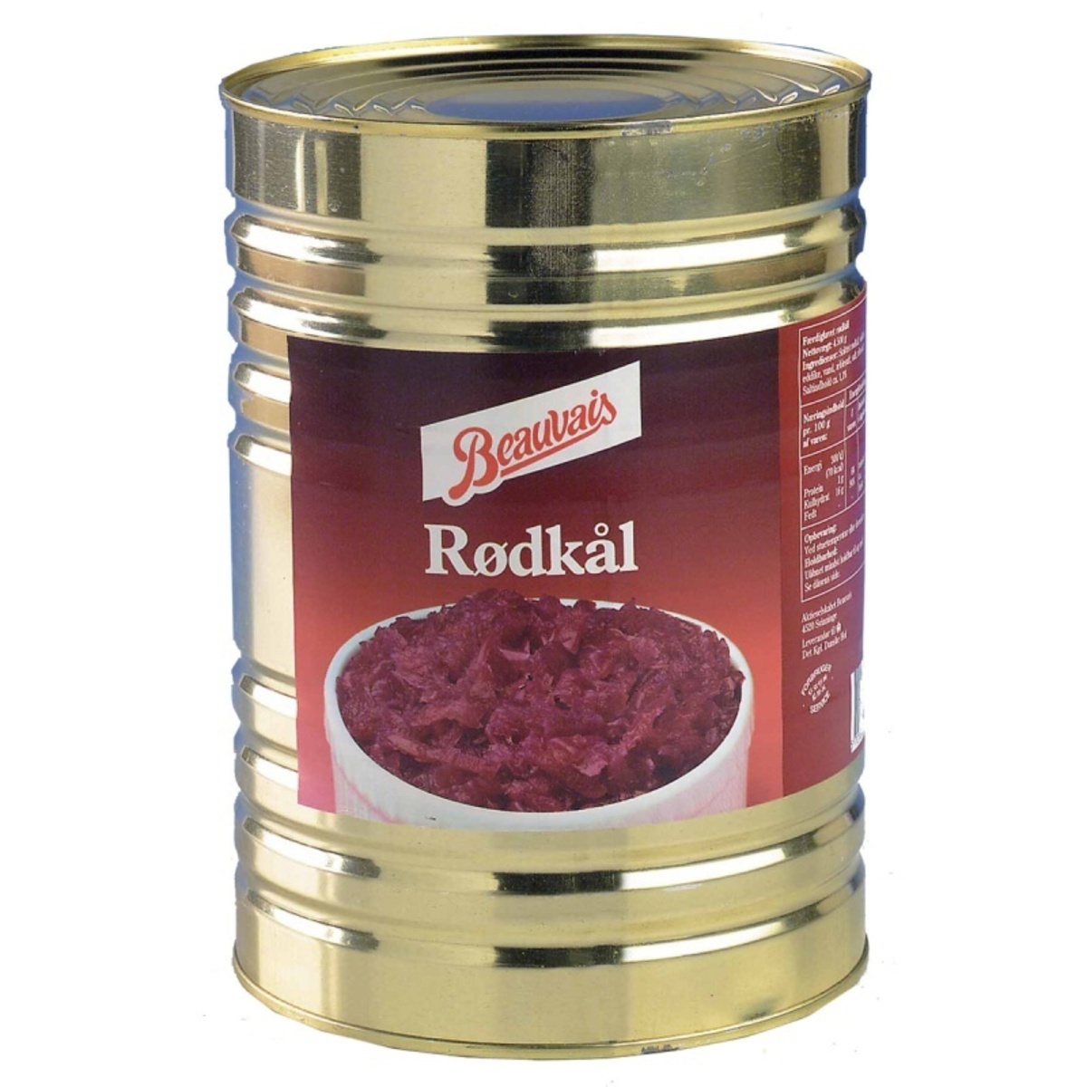 Rauðkál í dós(Beauvais) 4,25 kg