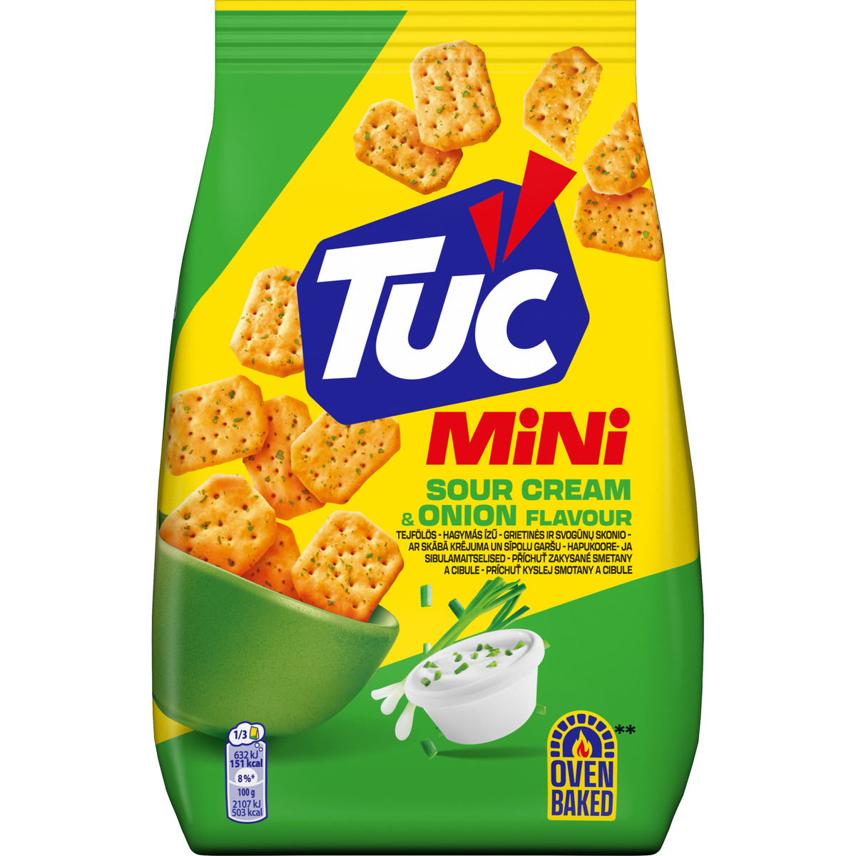 TUC Mini Sour Cream & Onion 21x100gr