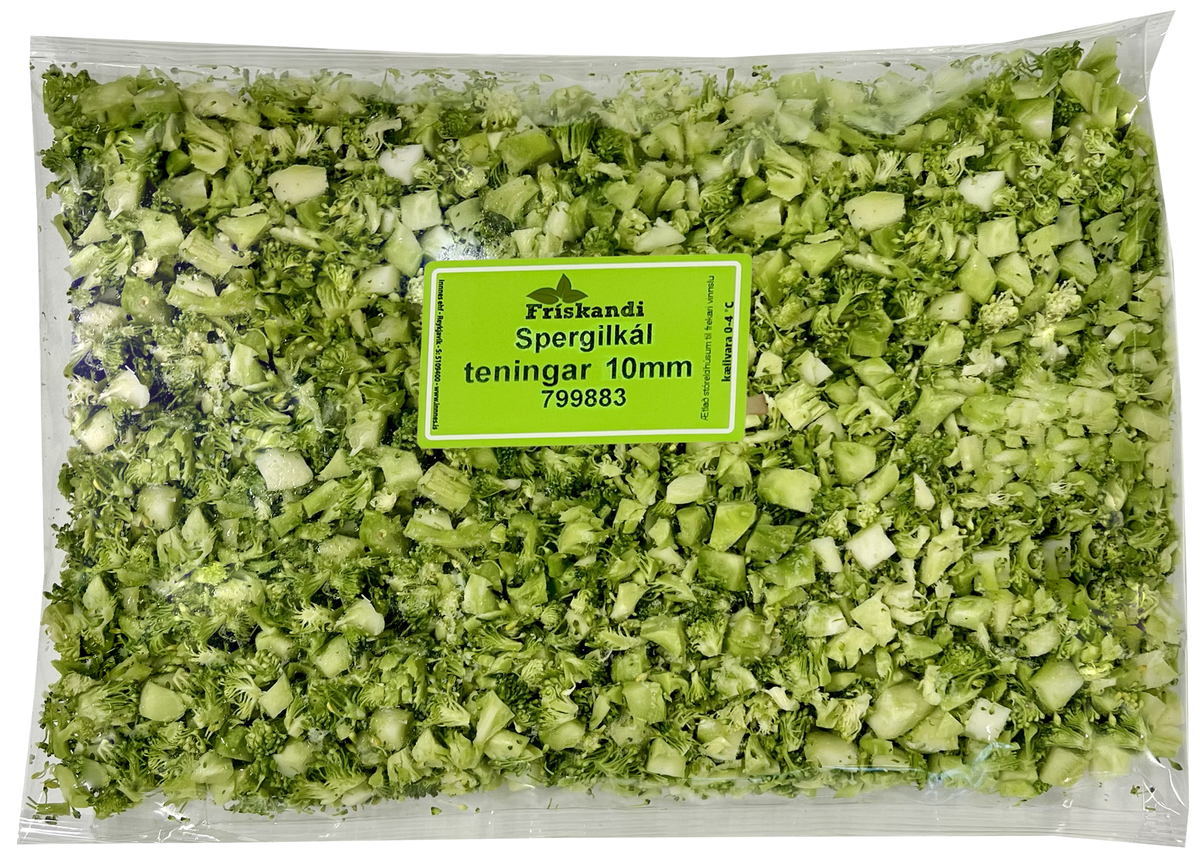 Spergilkál teningar 10mm 3kg (P)