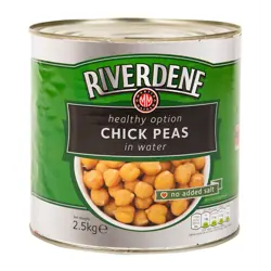 Riverdene Chick Peas in Water 6x2.5 kg